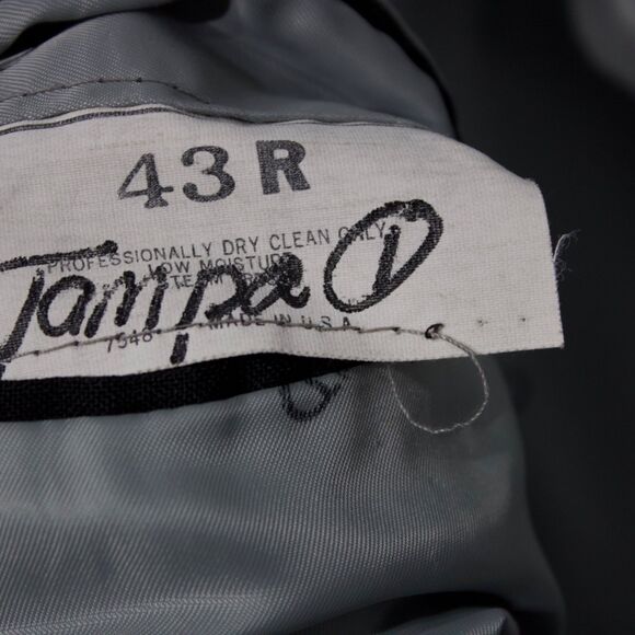 Vintage Christian Dior Monsieur Tuxedo Dinner Jacket Made in USA Men Size 43R - Picture 9 of 11